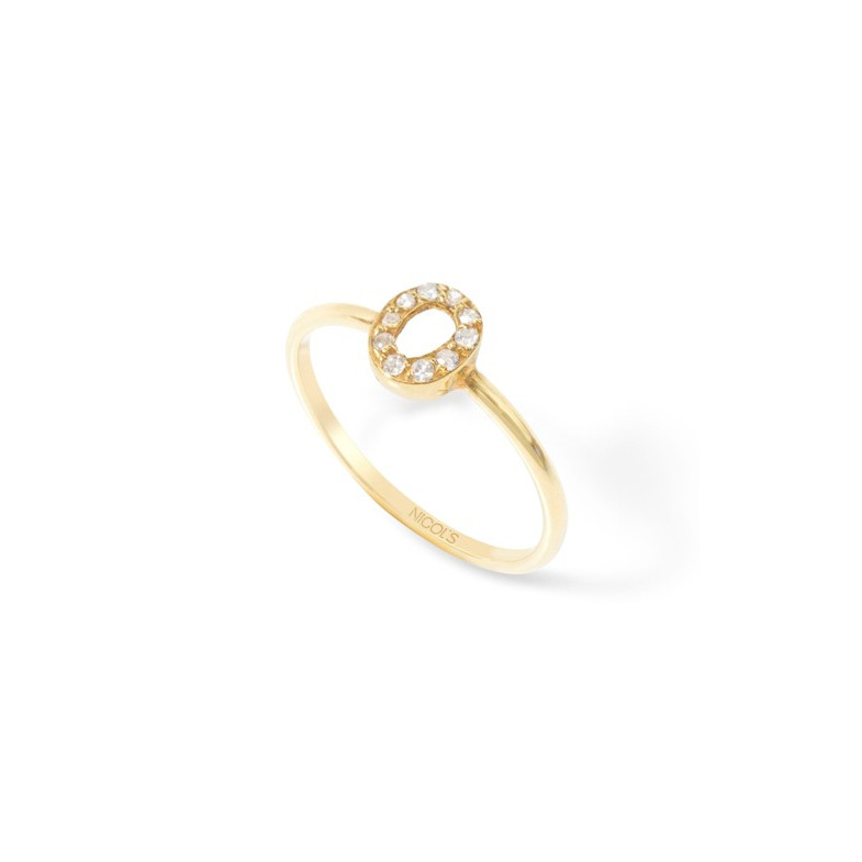 Argola de diamante MINI DETALHES 99908510011
