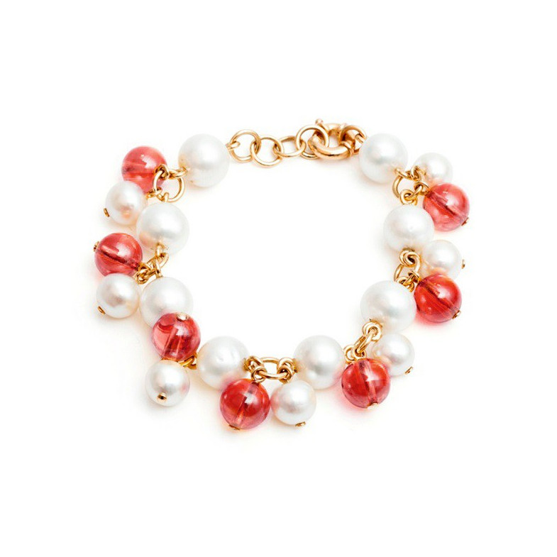 Pulseira Pérolas e Quartzo Pérolas Senhora 99927881730