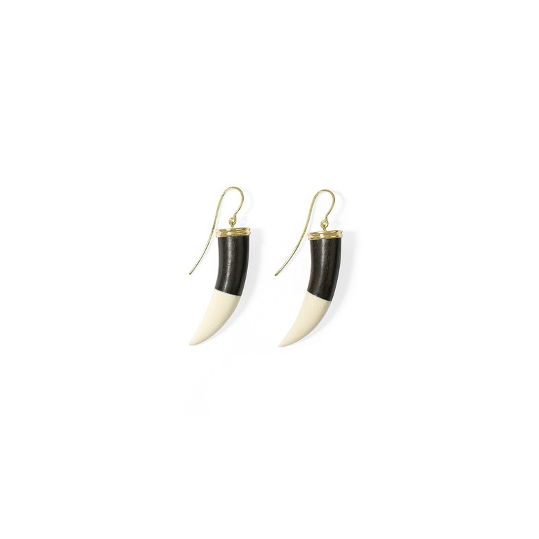 Pendientes Colmillos CORAZÓN SALVAJE 99928374320