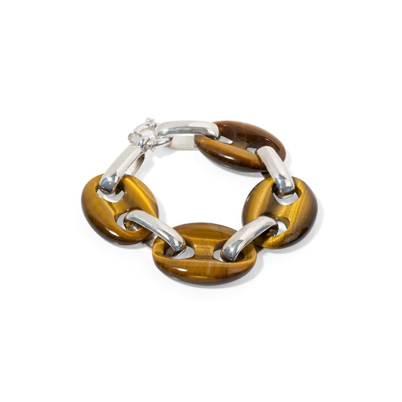 Silver bracelet 99928391534 hawser