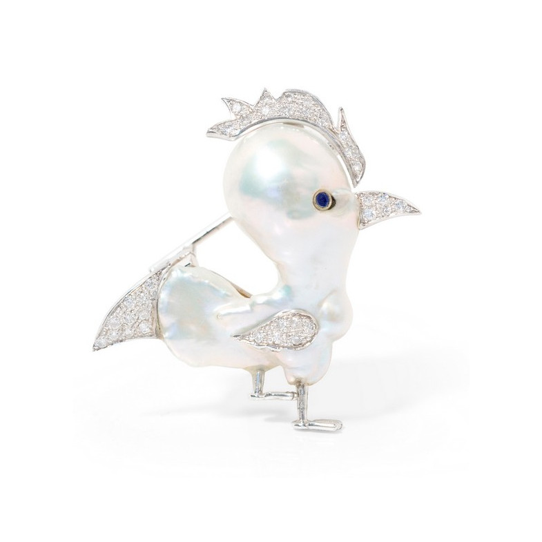 Broche Gallo Pelea NATURALMENTE 99928715065