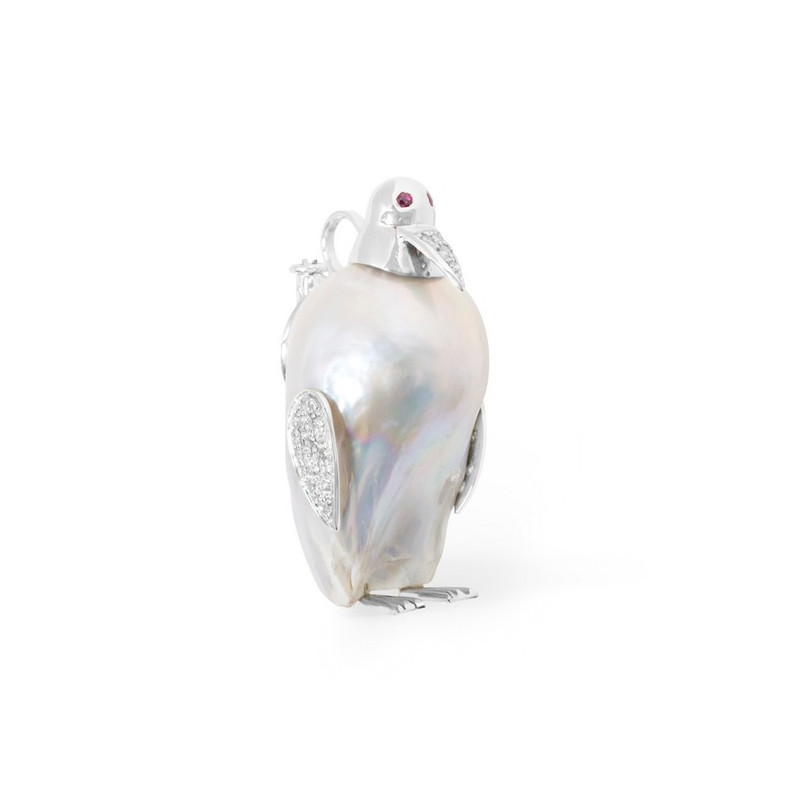 Penguin brooch 99928716065 NATURALLY