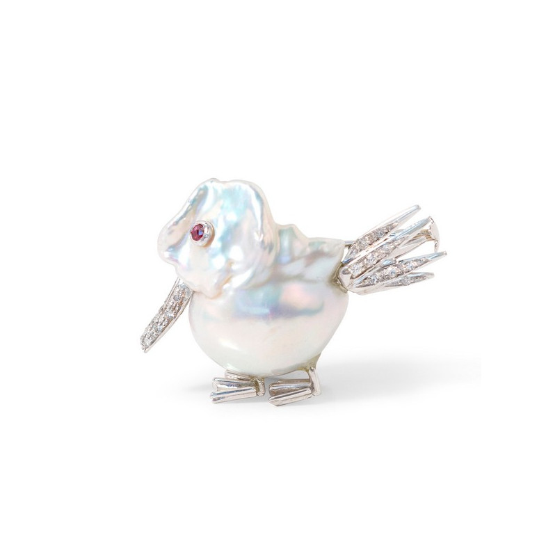 Duck brooch 99928711065 NATURALLY
