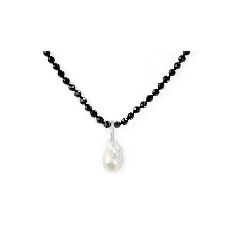 Colar pérolas Onix pérolas senhora 99928771041