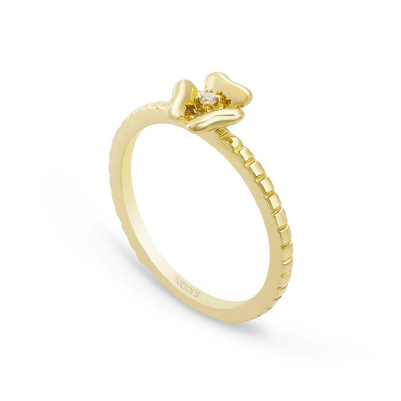 Diamond Flower Ring 29210292011 MIX + MATCH