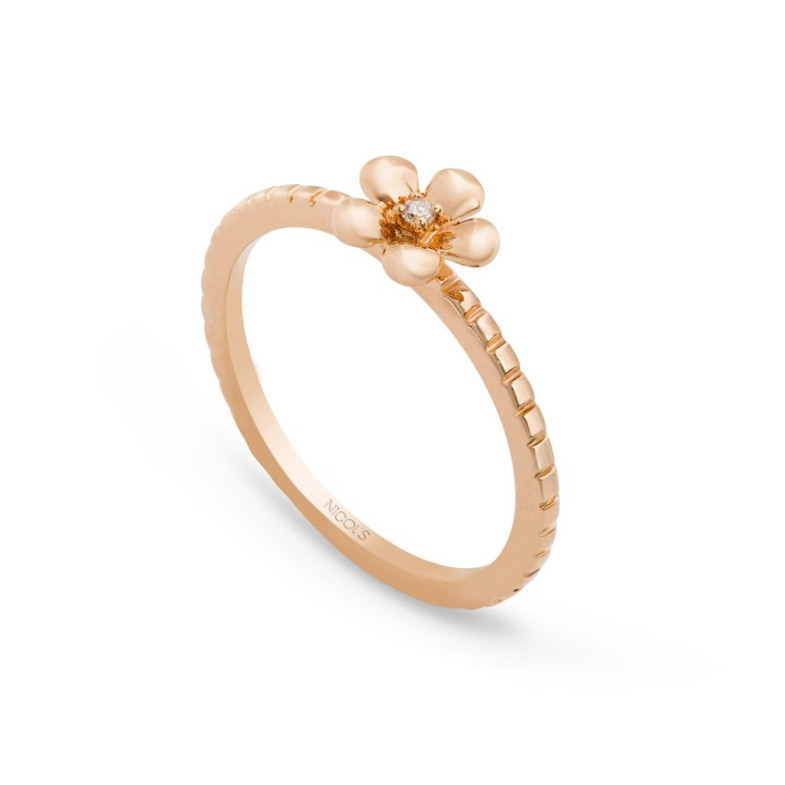 Diamond Flower Ring 29210293111 MIX + MATCH