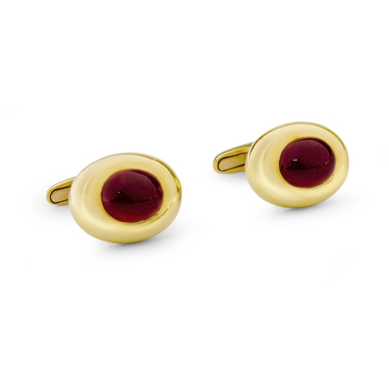 Gold and Ruby Cufflinks GROOM 99926535081