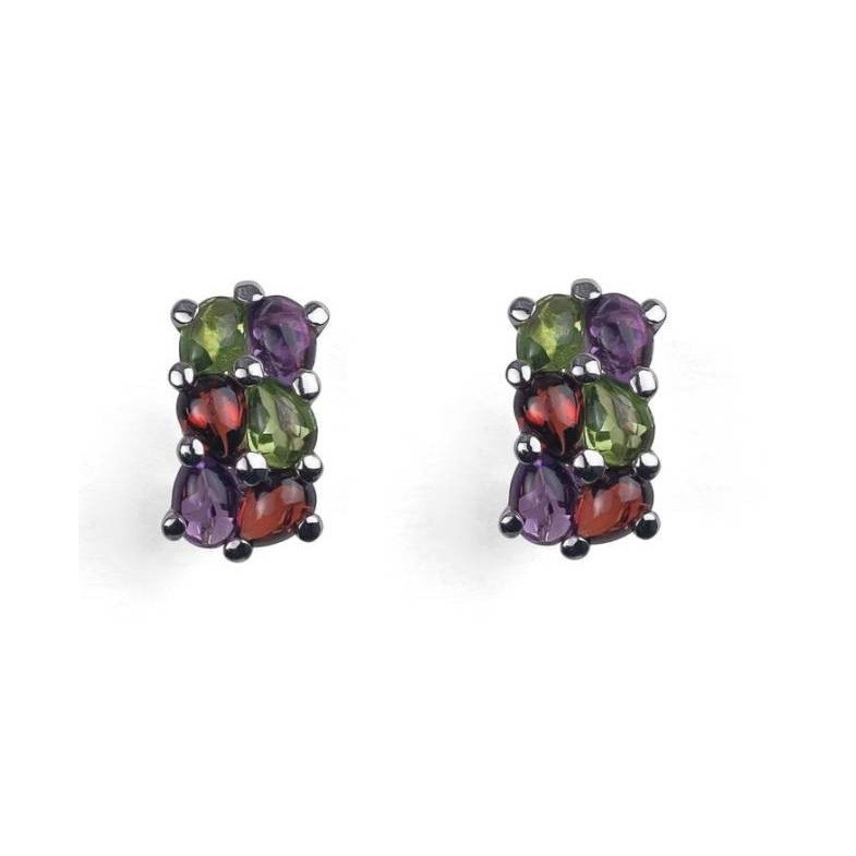 Boucles d'oreilles BUNCH MOSAIC Améthyste 05710430122