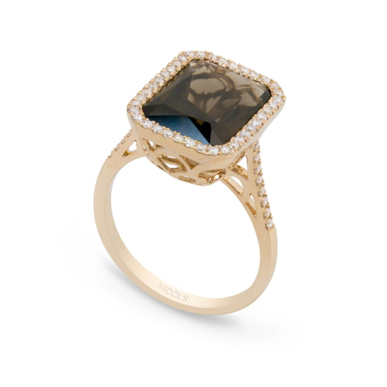 Anello di diamante COLORANTE TOP 14710972211