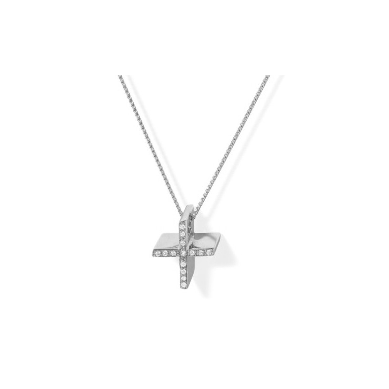Cruz Oro Diamante CATHOLIC SIGNORE 99924440153