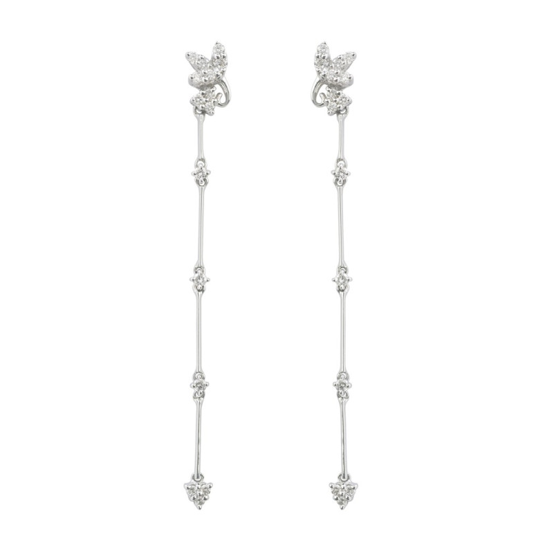 Boucles d'oreilles diamant 20110540021