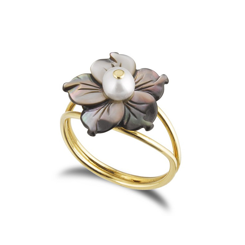 Anel de ouro FLOWER PODER 99928722510