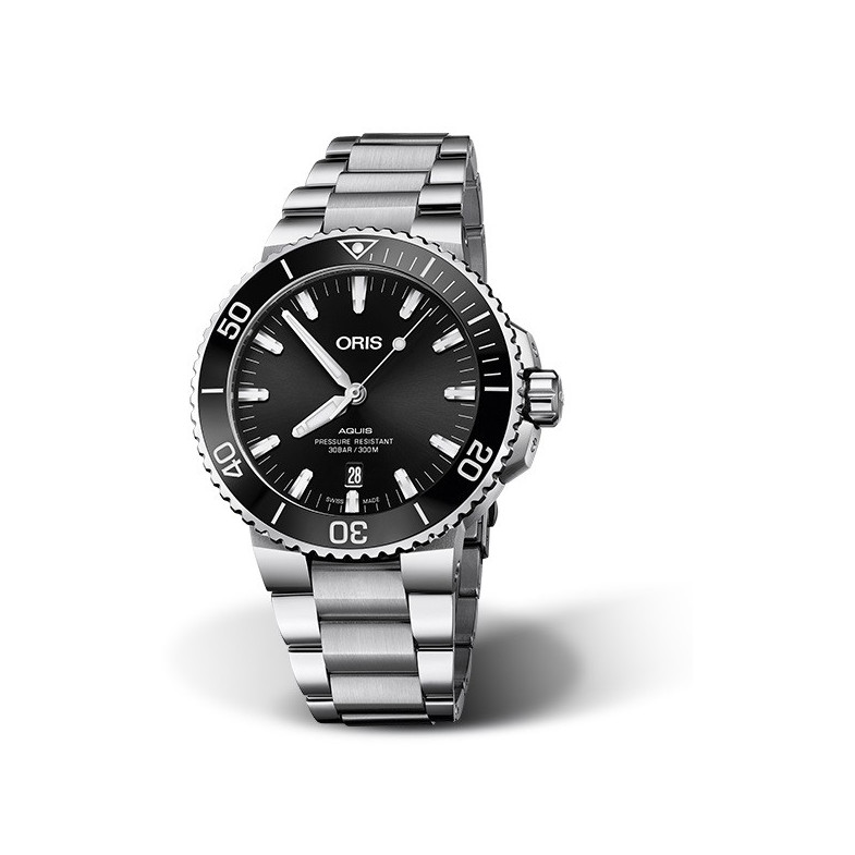 ORIS AQUIS DATE 01 733 7730 4134-07 8 24 05PEB
