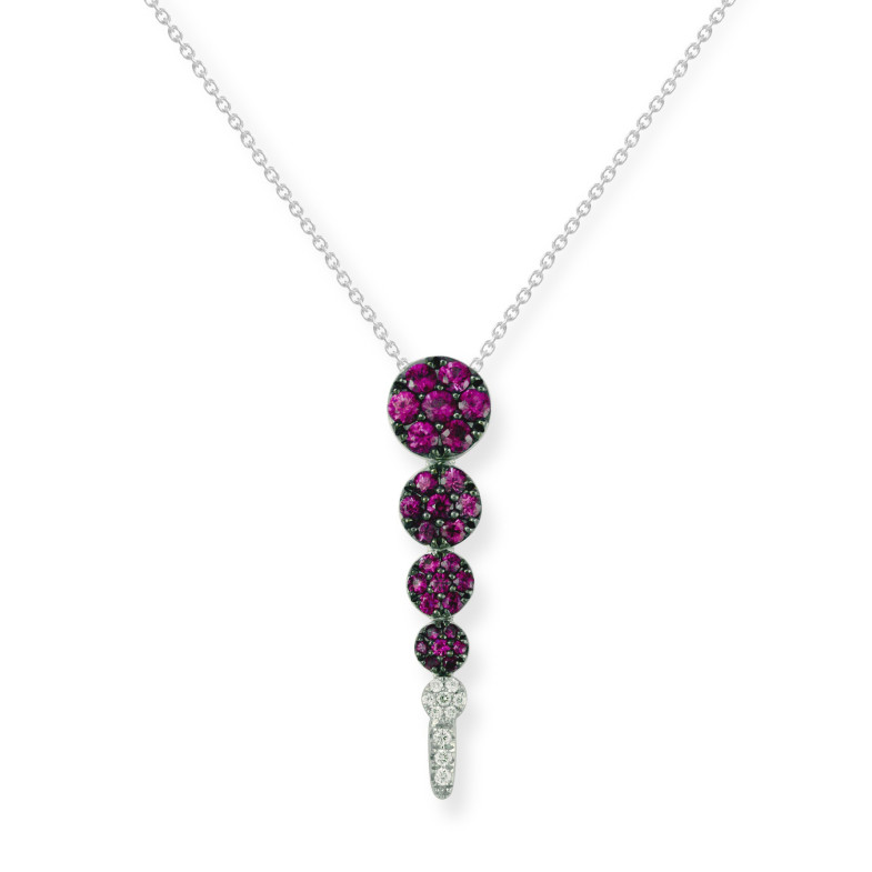 Pendentif cercles de lune de sang 29210365141