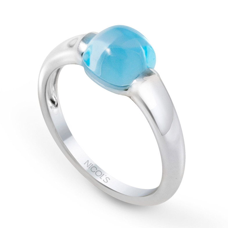 Gold ring 29210480112 Topacio CANDY STONE