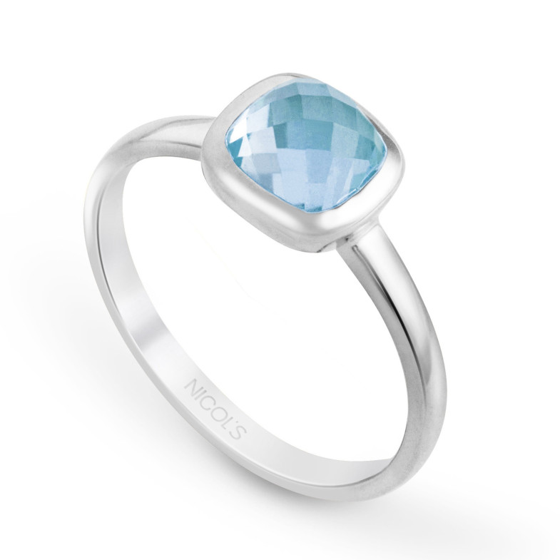Gold ring 29210490112 Topacio CANDY STONE