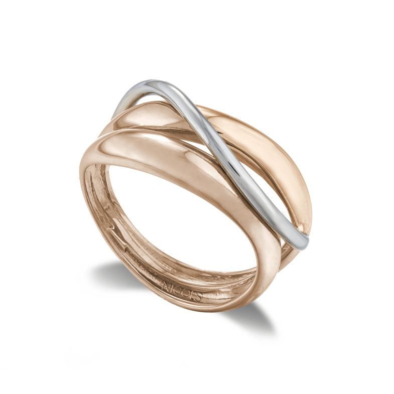 Gold ring BASIC GOLD BANDS ONDA DON FINA 35010041110
