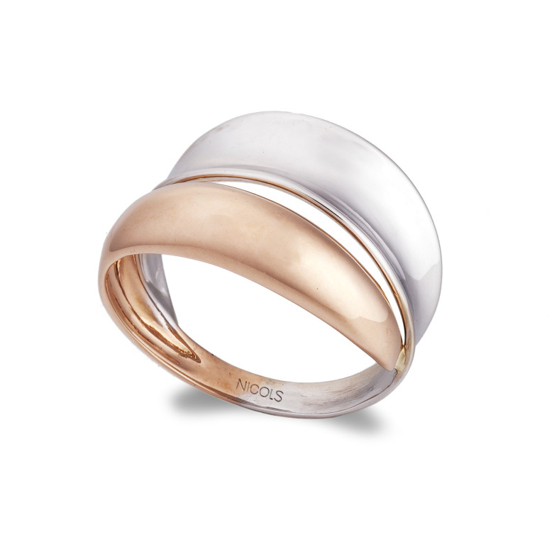 Anel de ouro BASIC GOLD CONCAVE CONVEX BANDS 35010056110