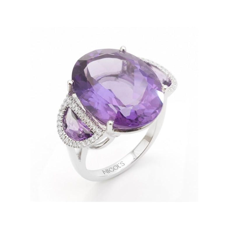 Ametista e Diamond Ring Cocktail 14710420013