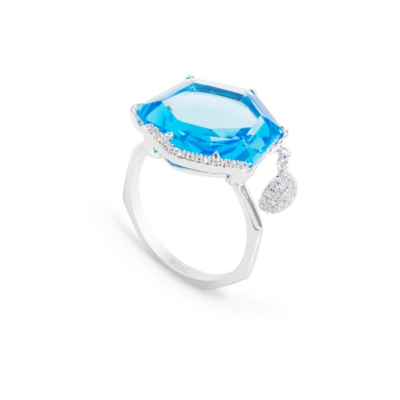 Geometrischer bunter Ring 14710850011