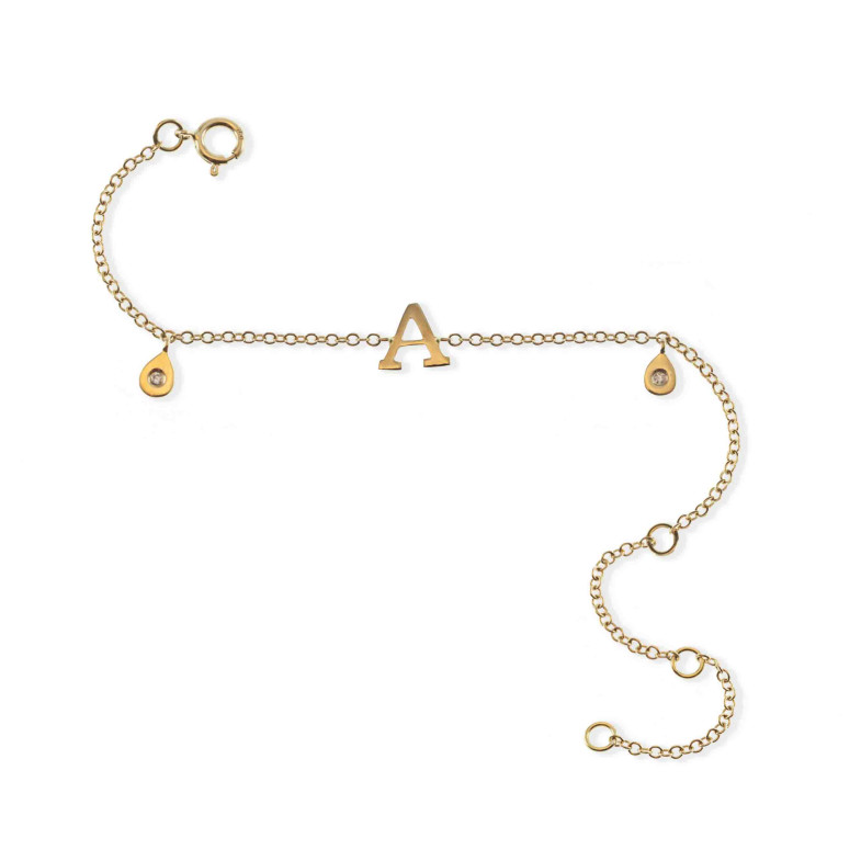 Bracelet original Letra A MINI DÉTAILS 19610500135