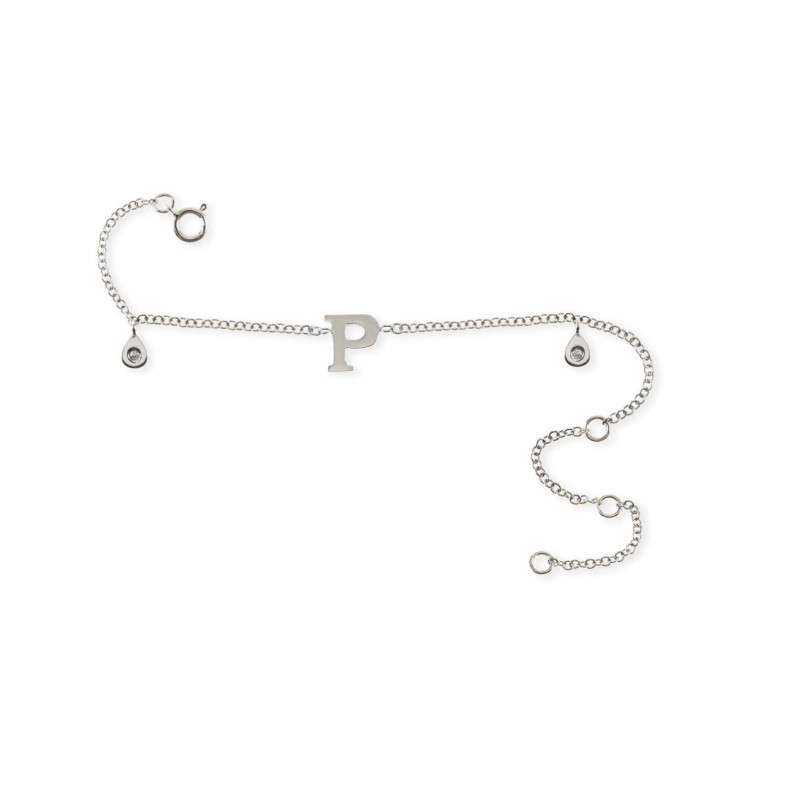 Initial Letter P MINI bracelet 19610501731 DETAILS
