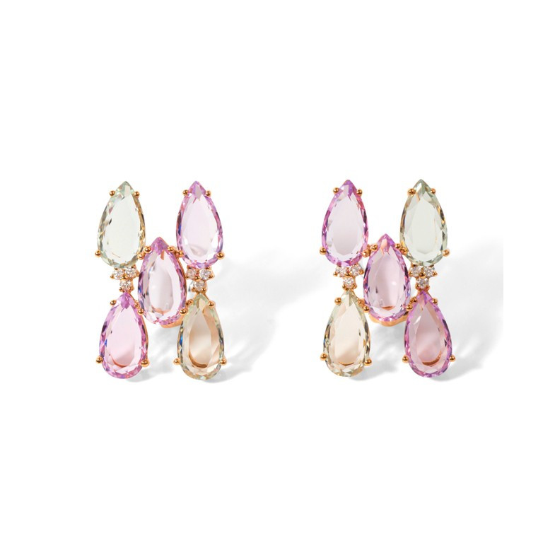 Boucles d'oreilles de poésie 19710300223