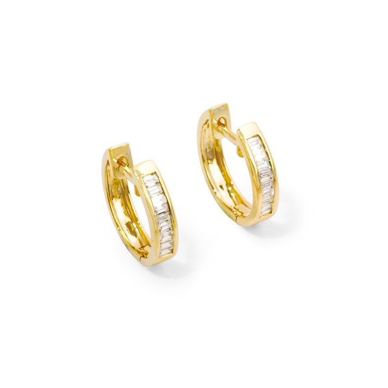 Boucles d'oreilles diamant CRIOLLA BAGUETTE 20110000121