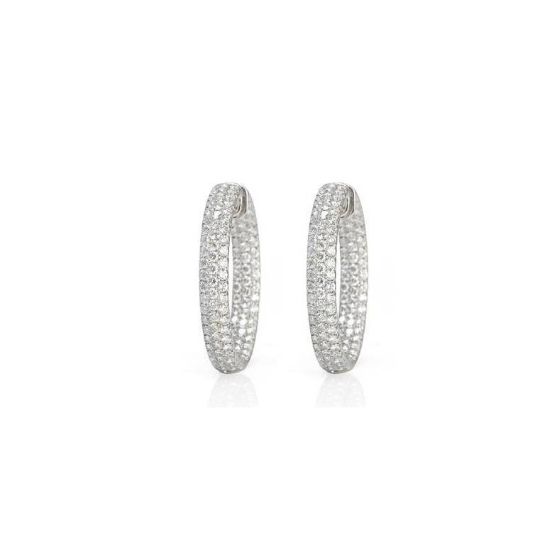 Diamond earrings Classic 20110770021