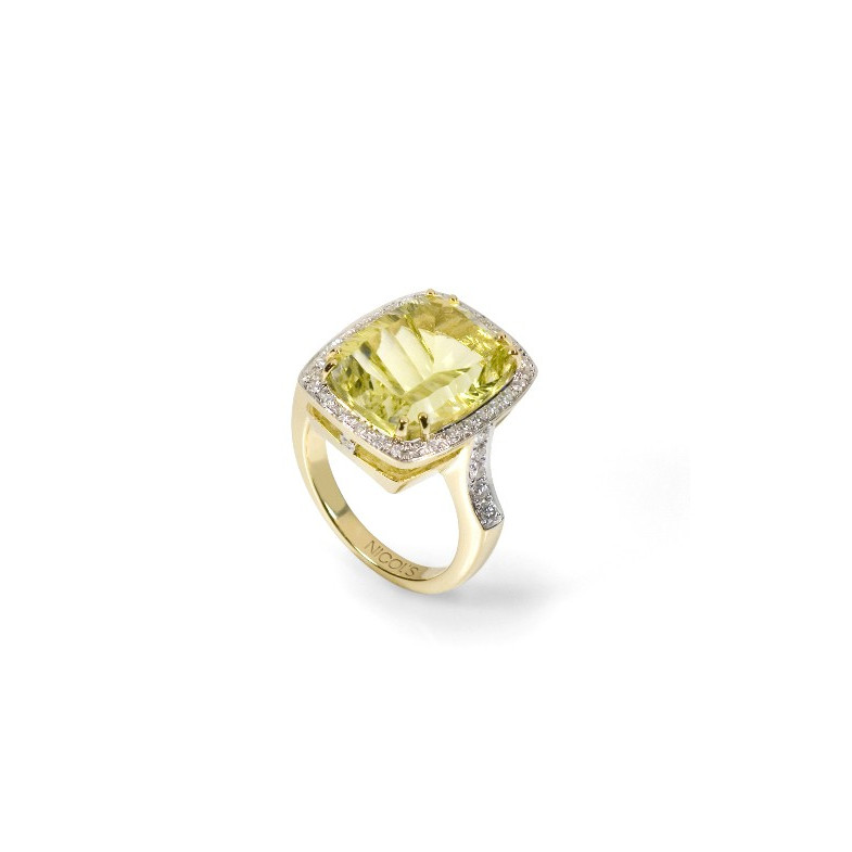 Gold Diamond Ring 20111302213 COCKTAIL