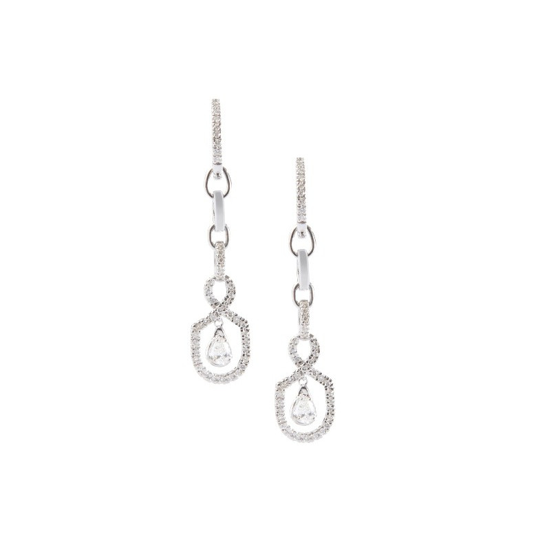 Boucles d'oreilles diamant CLASSIQUE DIAMOND 21910051021