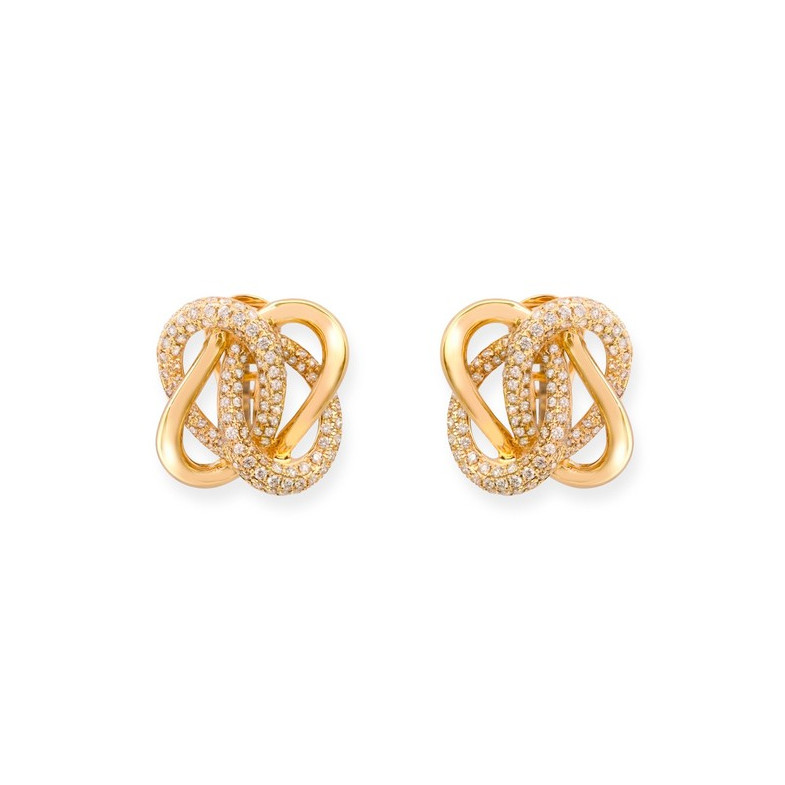 Orecchini in oro e diamanti BURNING EARTH 27710180021