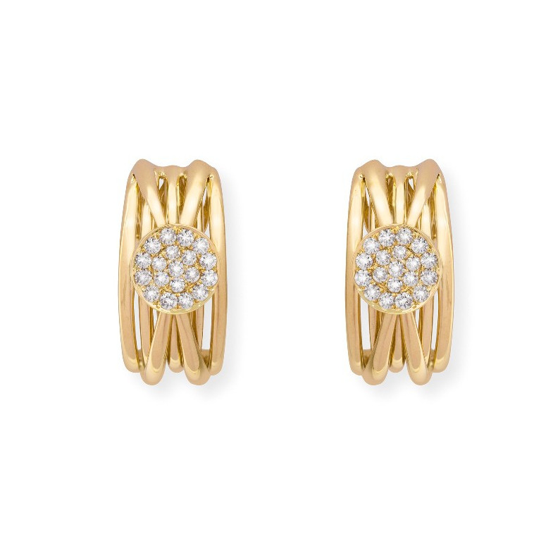 Brincos de ouro brincos de diamante SPOT 27710220021