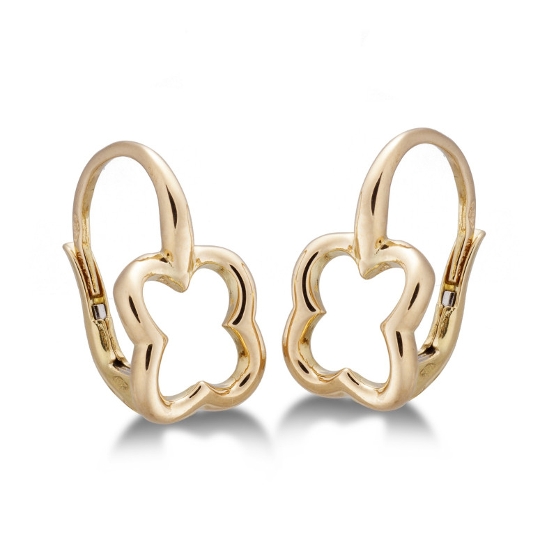 Orecchini in oro BASIC GOLD TREBOL 35010070020