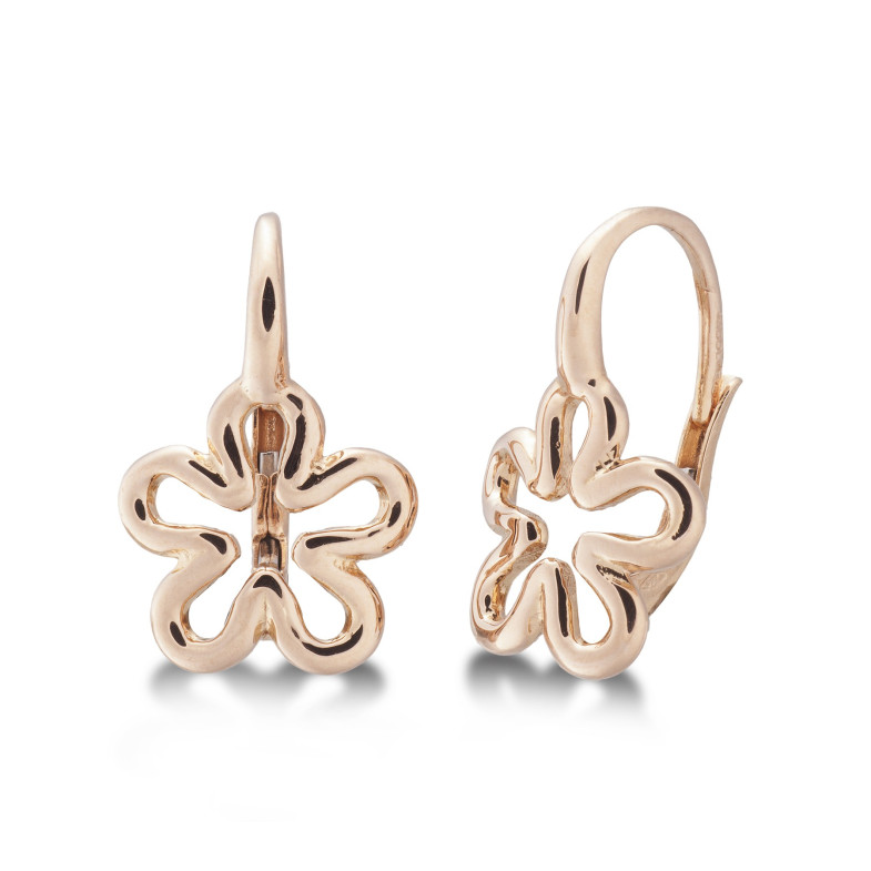 Boucles d'oreilles en or BASIC GOLD FLOR FINA 35010071120