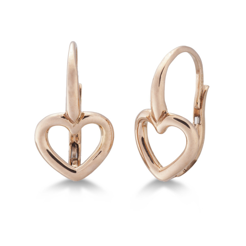 Boucles d'oreilles BASIC GOLD FINE COEUR or 35010072120