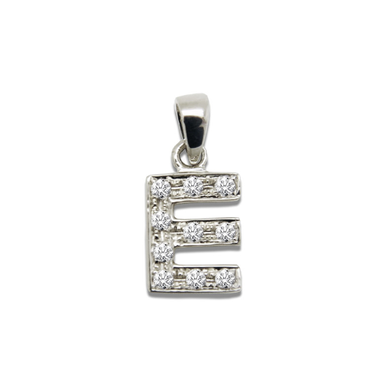 Initialenanhänger E BUCHSTABE DIAMANTEN 05710500451