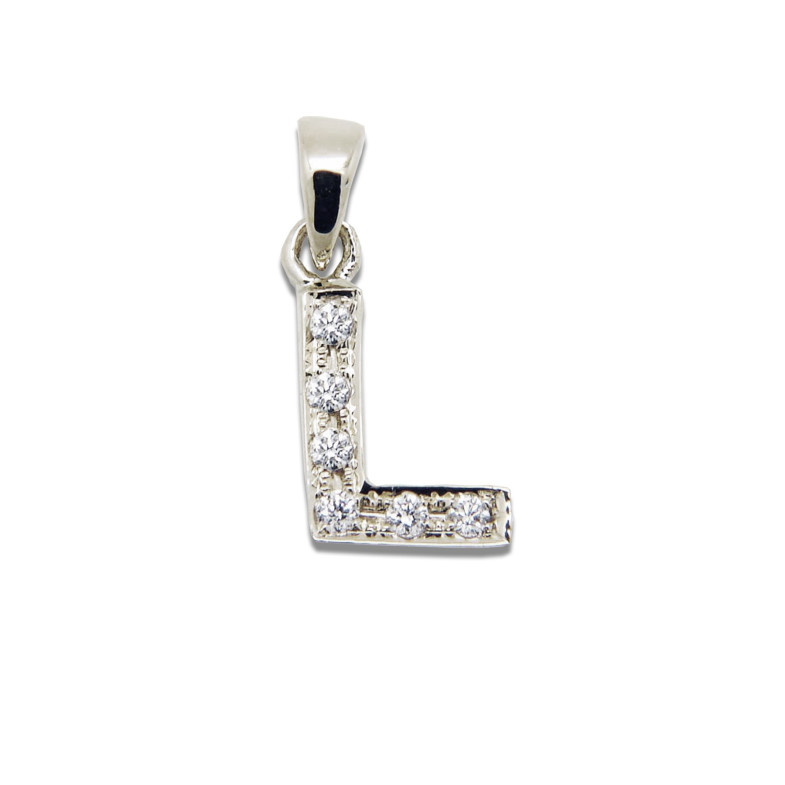 Initial L Letter pendant 05710501151 DIAMONDS