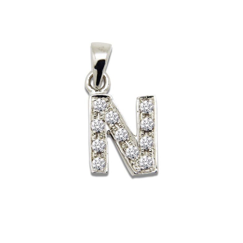 Initial pendant N LETTER DIAMANTES 05710501351