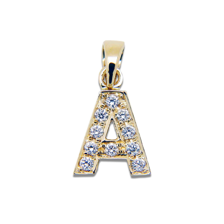 Colgante Inicial A LETRA DIAMANTES 05710505051