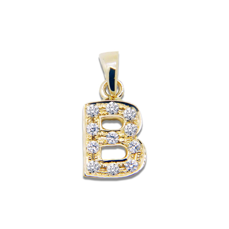 Pendente Inicial LETRA B DIAMANTES 05710505151