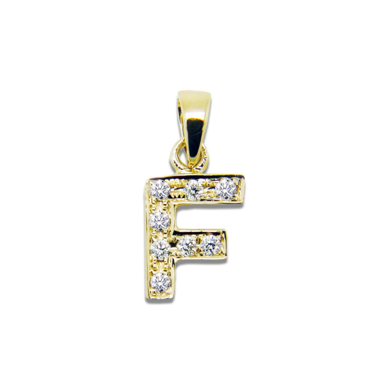 Colgante Inicial F LETRA DIAMANTES 05710505551