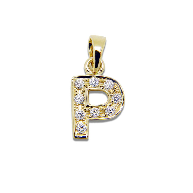 Initialanhänger P BUCHSTABE DIAMANTEN 05710506551