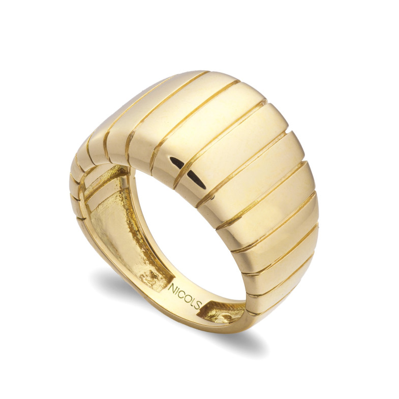 Anello in oro BASIC GOLD BARRAS MEDIA RECTA 35010092010