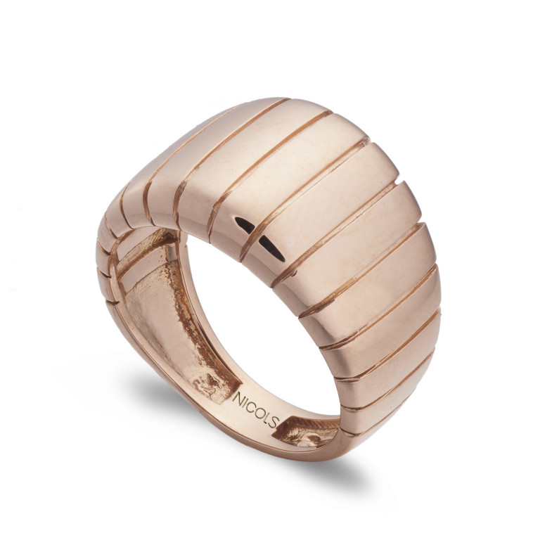 Gold ring BASIC GOLD BARS MEDIA STRAIGHT CANE 35010092110