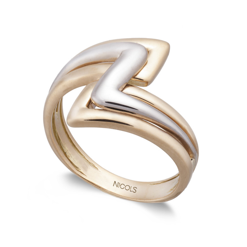 Gold ring 35010500110 BASIC GOLD PEAKS