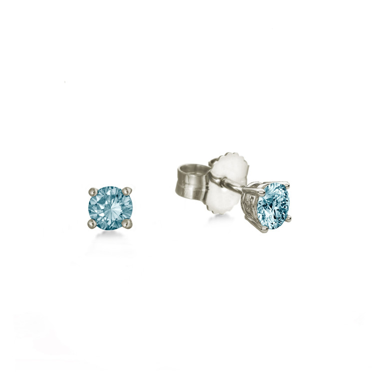 KATHERINE Boucles d'oreilles bleu brillant 0.40ct 99920285528