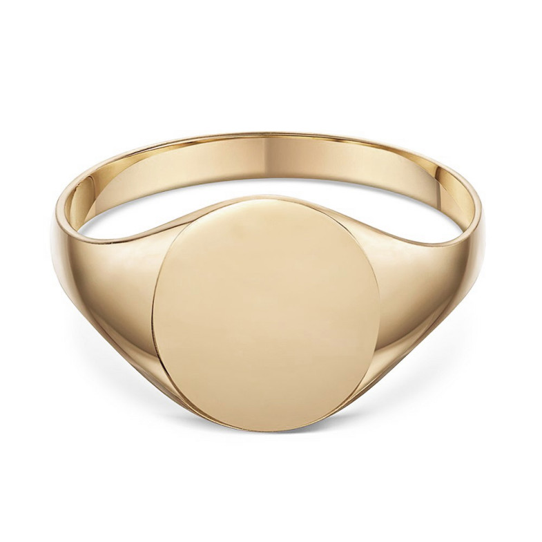 Vintage Rose Gold Seal Round