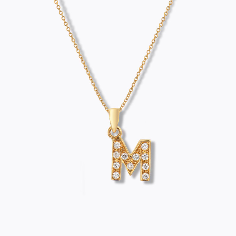 Erste Halskette M LETRA DIAMANTES 05710506241