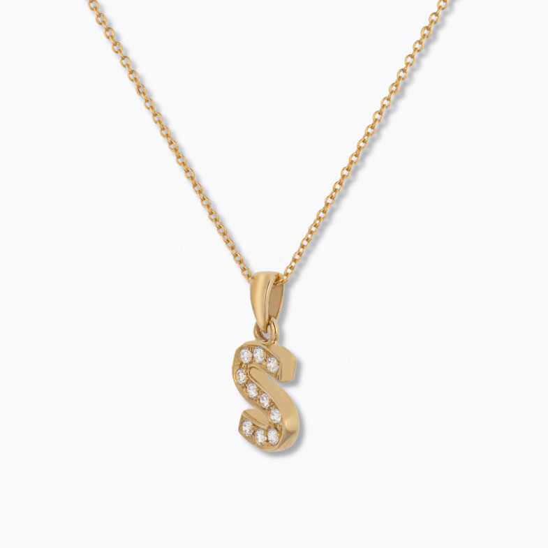 Collana iniziale S LETRA DIAMANTES 05710506841